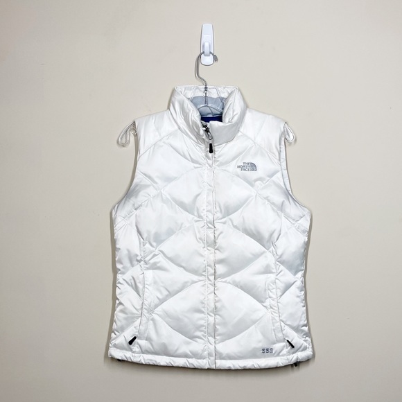 The North Face 550 Puffer Vest White